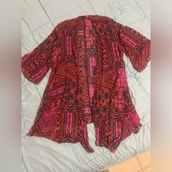 Torrid Black and Red Strapless Camisole Night Out - Picture 9 of 9